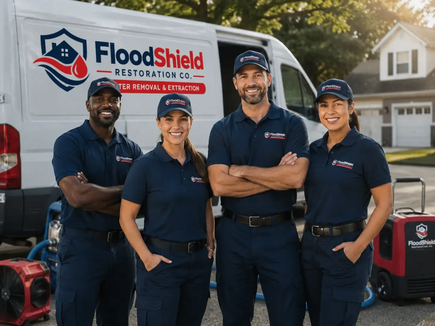 Flood Damage Restoration company in Lansing, NC
